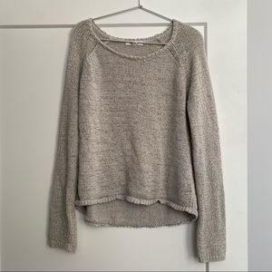 BB Dakota Grey Knit Sweater